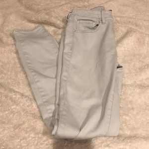 forever 21 light skinny jeans
